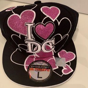 I Love DC Baseball Cap